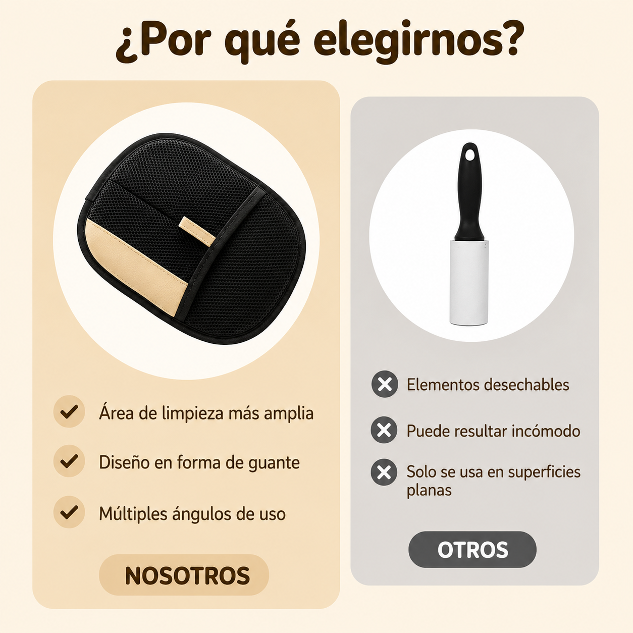 Guante Removedor de Pelos